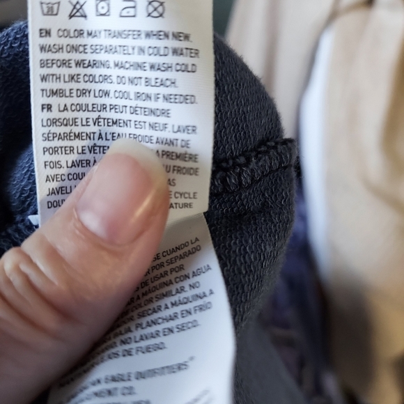 AEO Soft & Sexy Faded Blue Hoodie Top Tee - Picture 6 of 7